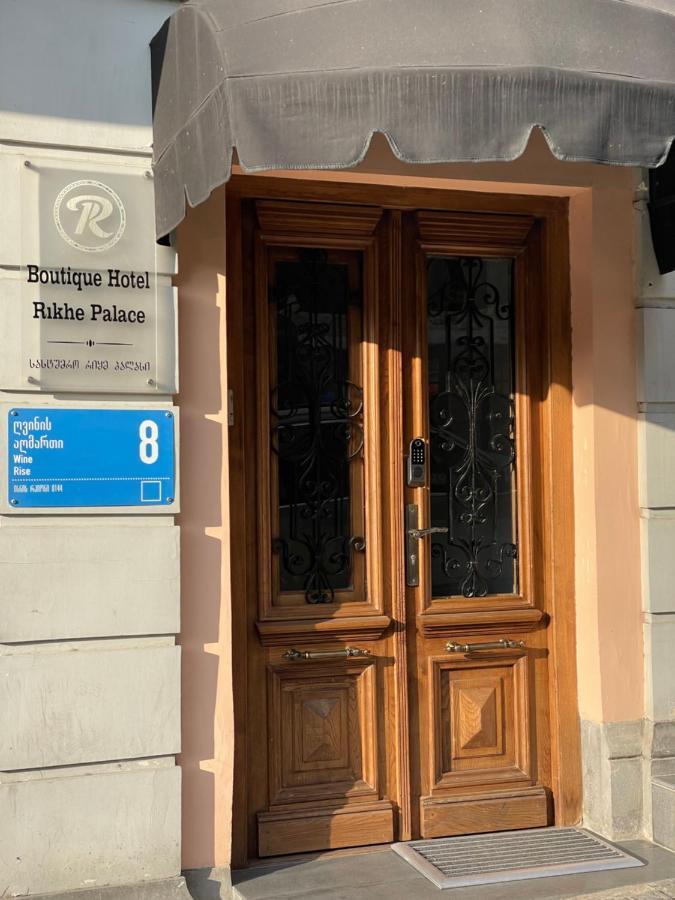 Rikhe Palace Boutique Hotel Tbilisi Eksteriør bilde